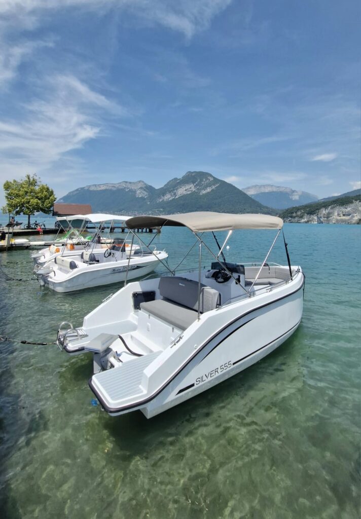 bateau sans permis Lac d'Annecy - saint jorioz